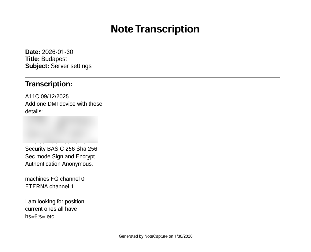 PDF Delivered to Email